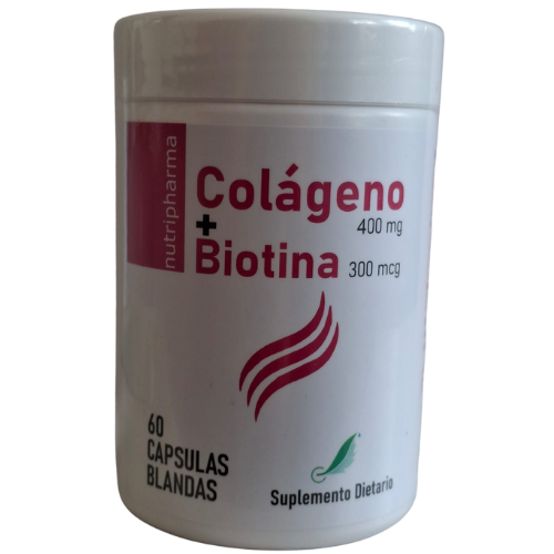 Colágeno + Biotina Nutripharma