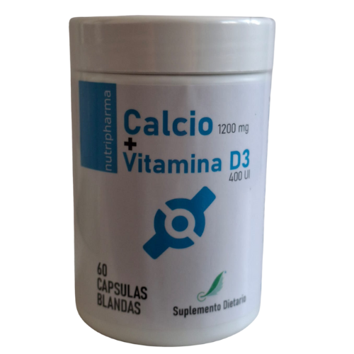 Calcio + Vitamina D3 Capsulas